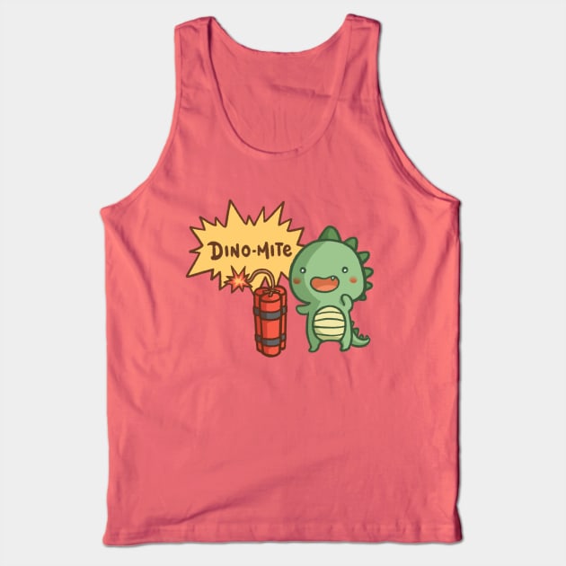 Dino-mite Tank Top by mschibious